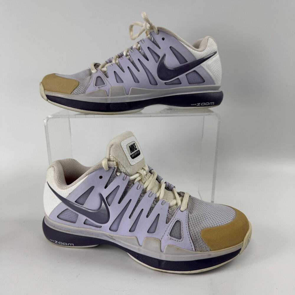 Nike Zoom Vapor 9 Tour Women's Tennis Shoes, Sneakers, Pure Violet, Size 7